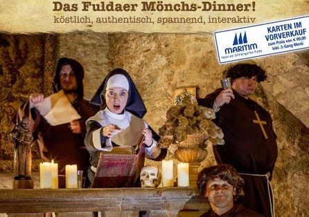 WUNDERLAND Entertainment - Das Fuldaer Mnchs-Dinner Der geheime Codex