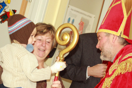 WUNDERLAND Nikolaus in Kinderklinik