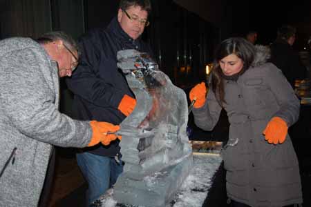 WUNDERLAND die Eventagentur - Eisbildhauer Workshop 