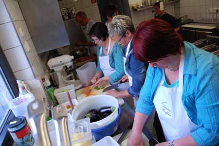 WUNDERLAND die Eventagentur - Teamkochen Gipfelstürme