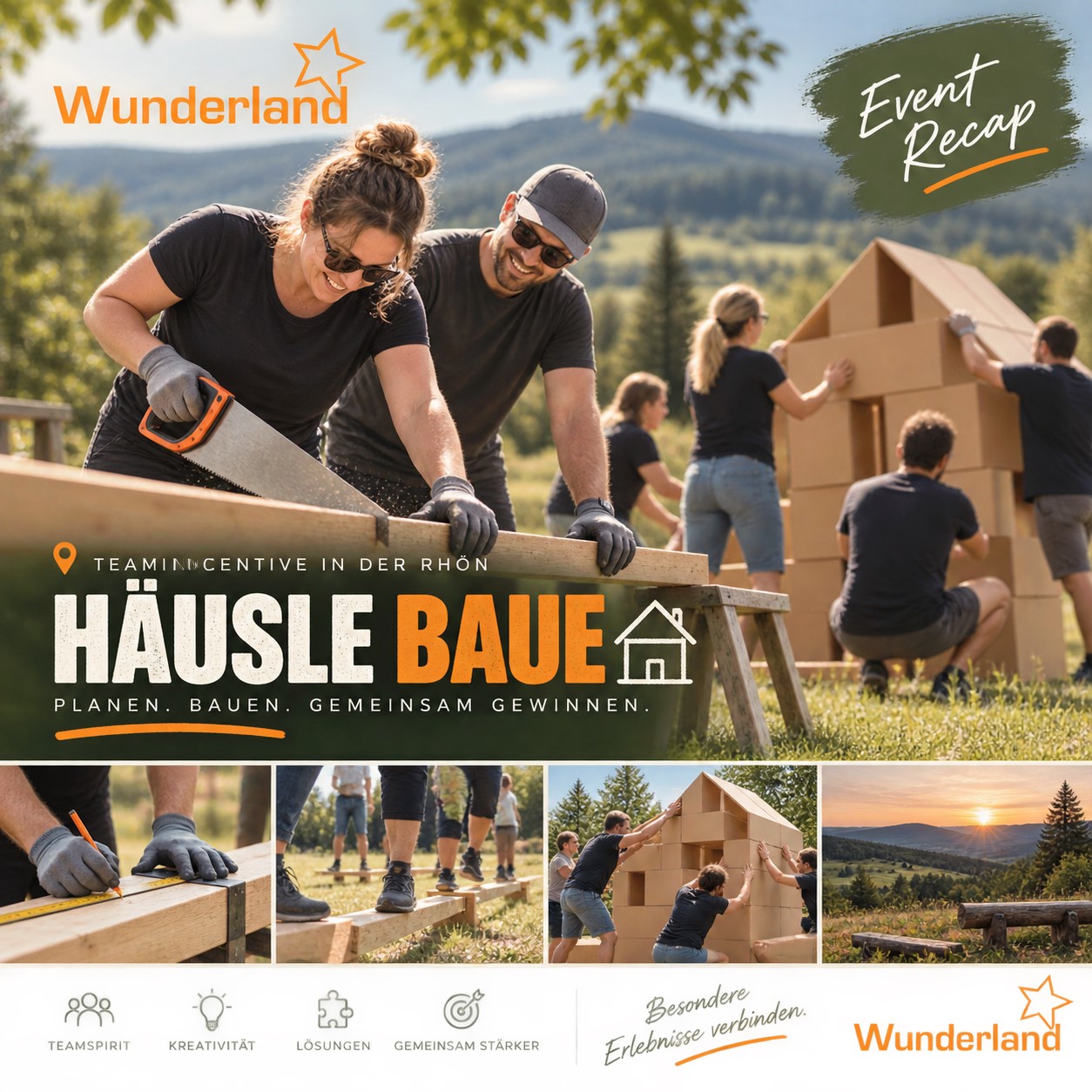 WUNDERLAND Incentives - Team-Challenge WUNDERLAND Incentives - Team-Challenge