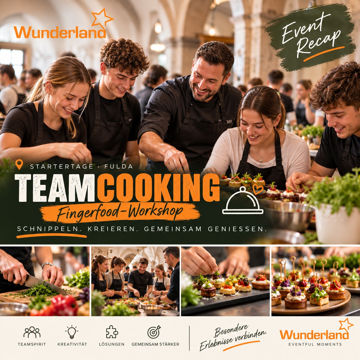 WUNDERLAND Incentives - Teamkochen