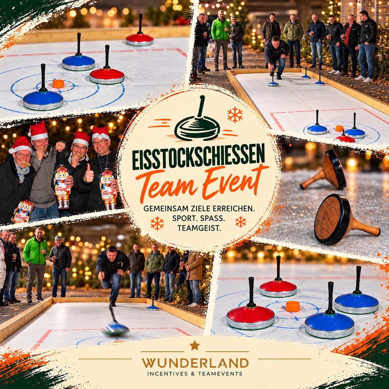WUNDERLAND Incentives & Teamevents - Eisstockschiessen-Curling WUNDERLAND Incentives & Teamevents - Eisstockschiessen-Curling