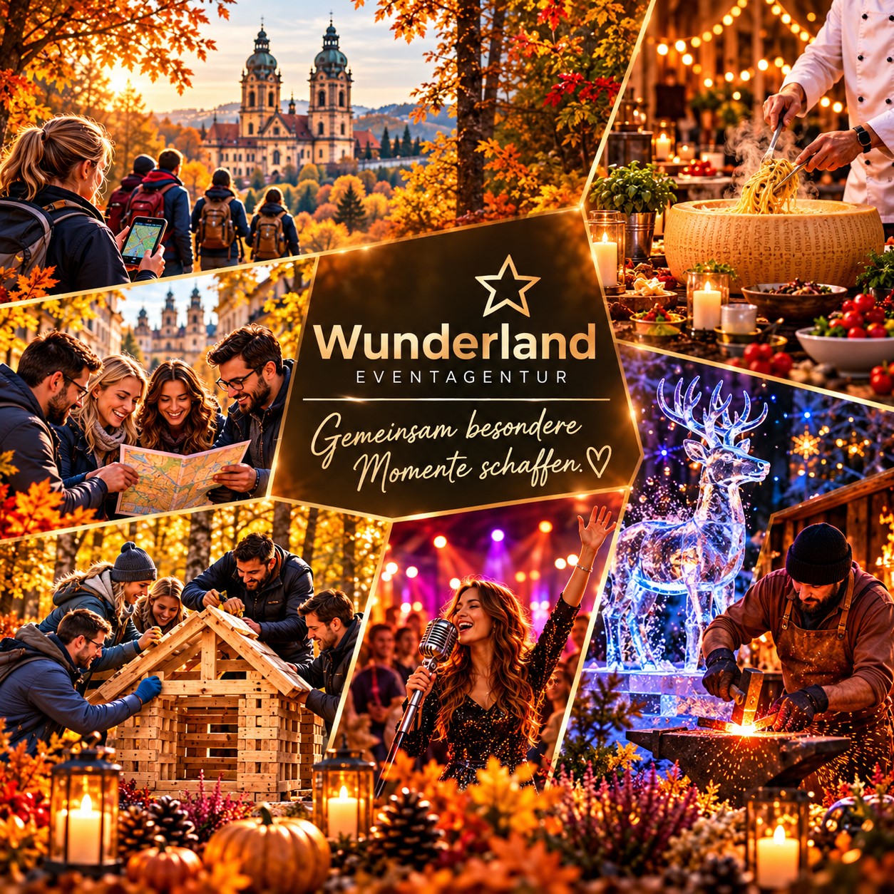 WUNDERLAND Incentives & Teamevents - Herbstzeit ist Erlebniszeit WUNDERLAND Incentives & Teamevents - Herbstzeit ist Erlebniszeit
