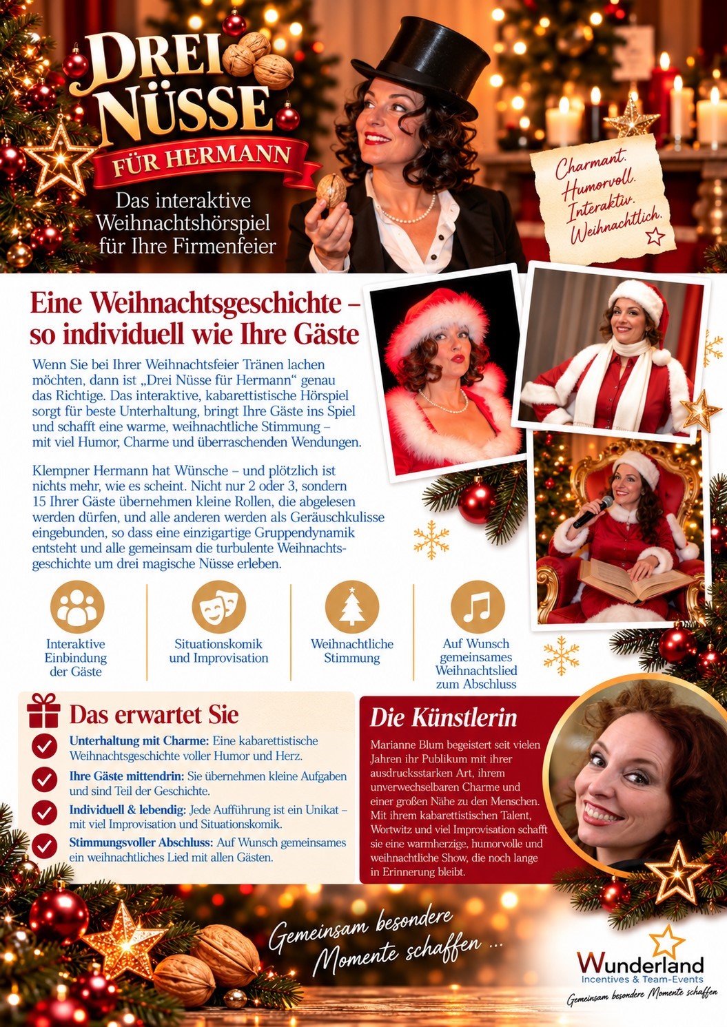 WUNDERLAND Incentives & Teamevents - Interaktives H�rspiel
