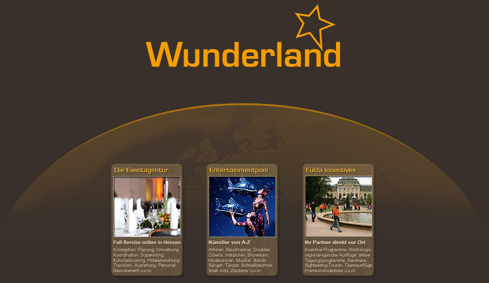 WUNDERLAND Homepage