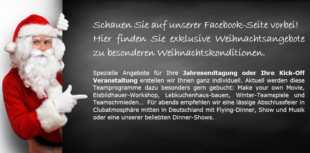 WUNDERLAND Incentives - Schauen Sie auf unserer Facebook-Seite vorbei! 