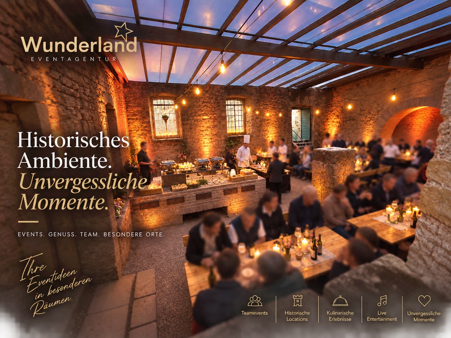 WUNDERLAND Eventverleih - Stehtisch-Strechhusse WUNDERLAND Eventverleih - Stehtisch-Strechhusse