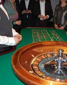 WUNDERLAND der Eventausstatter - Casino Abend - Roulette Tisch