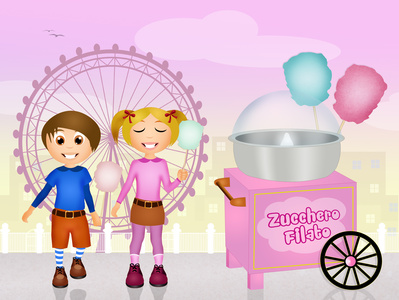 WUNDERLAND der Eventausstatter - Zuckerwatte - Cotton Candy Bar 